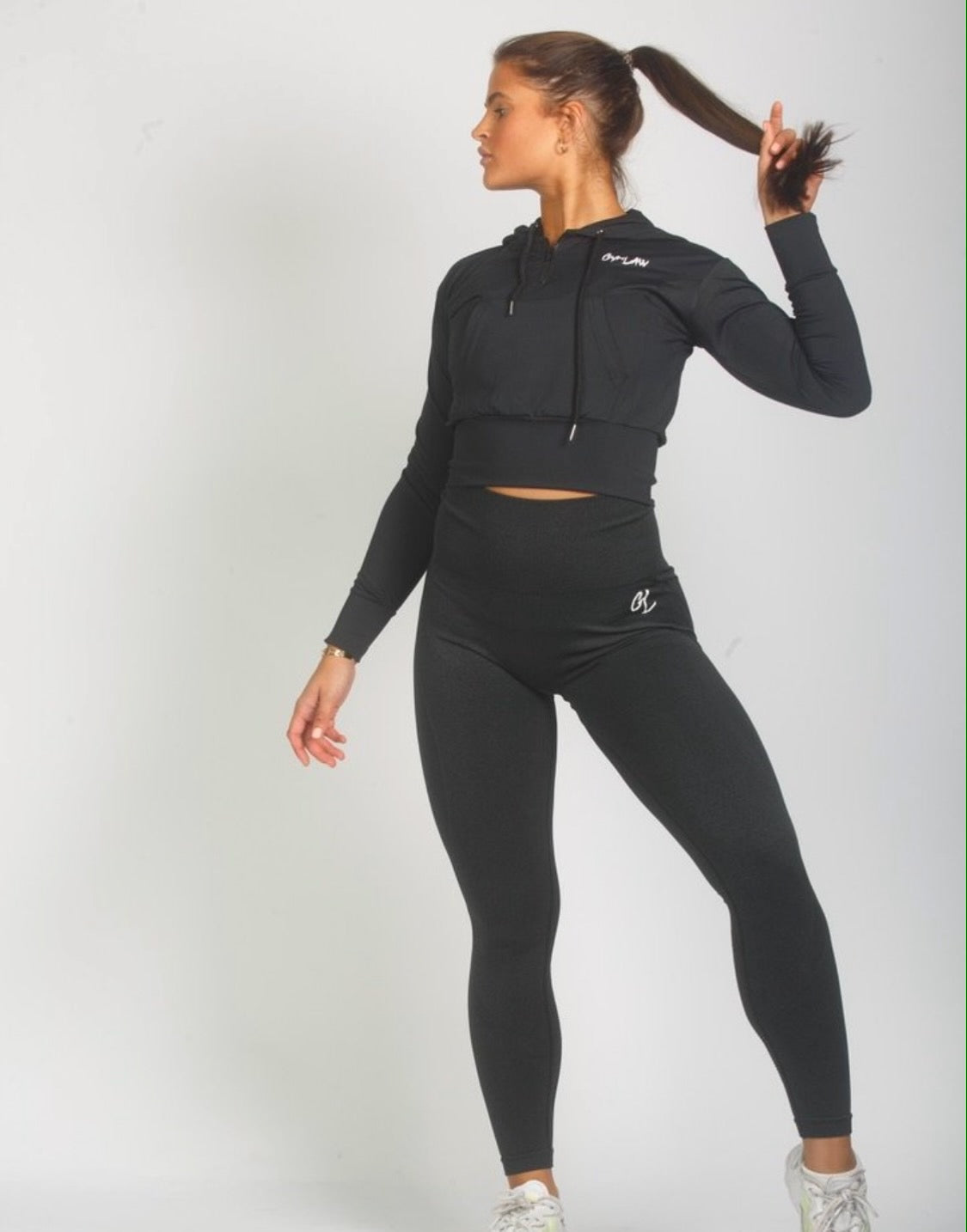 Black 'Drive' Seamless Leggings