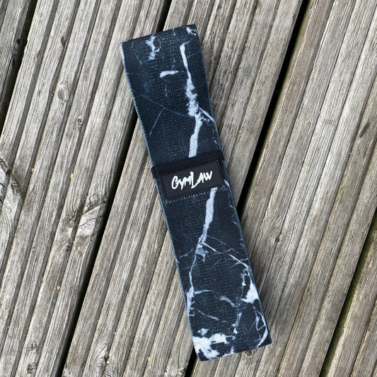 Black Marble Medium Resistance Band