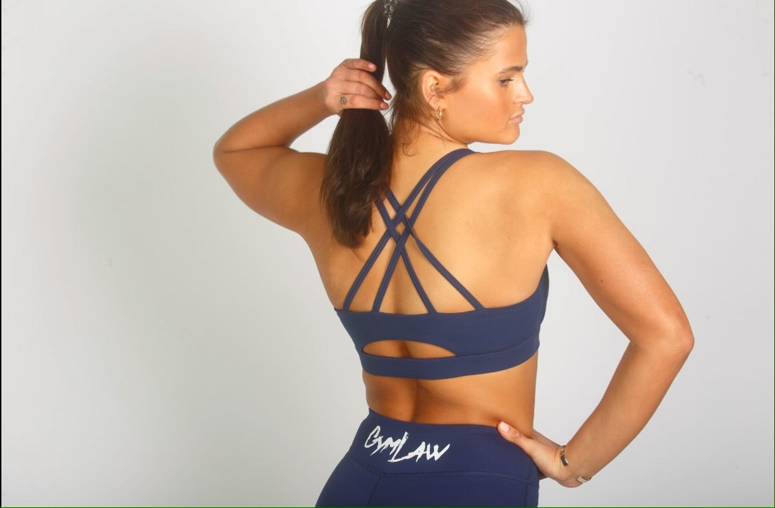 Visionary Midnight Navy Sports Bra