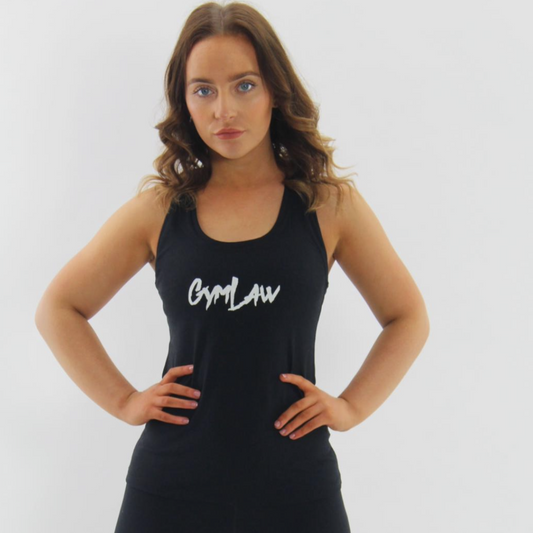 Black Racer Vest Top