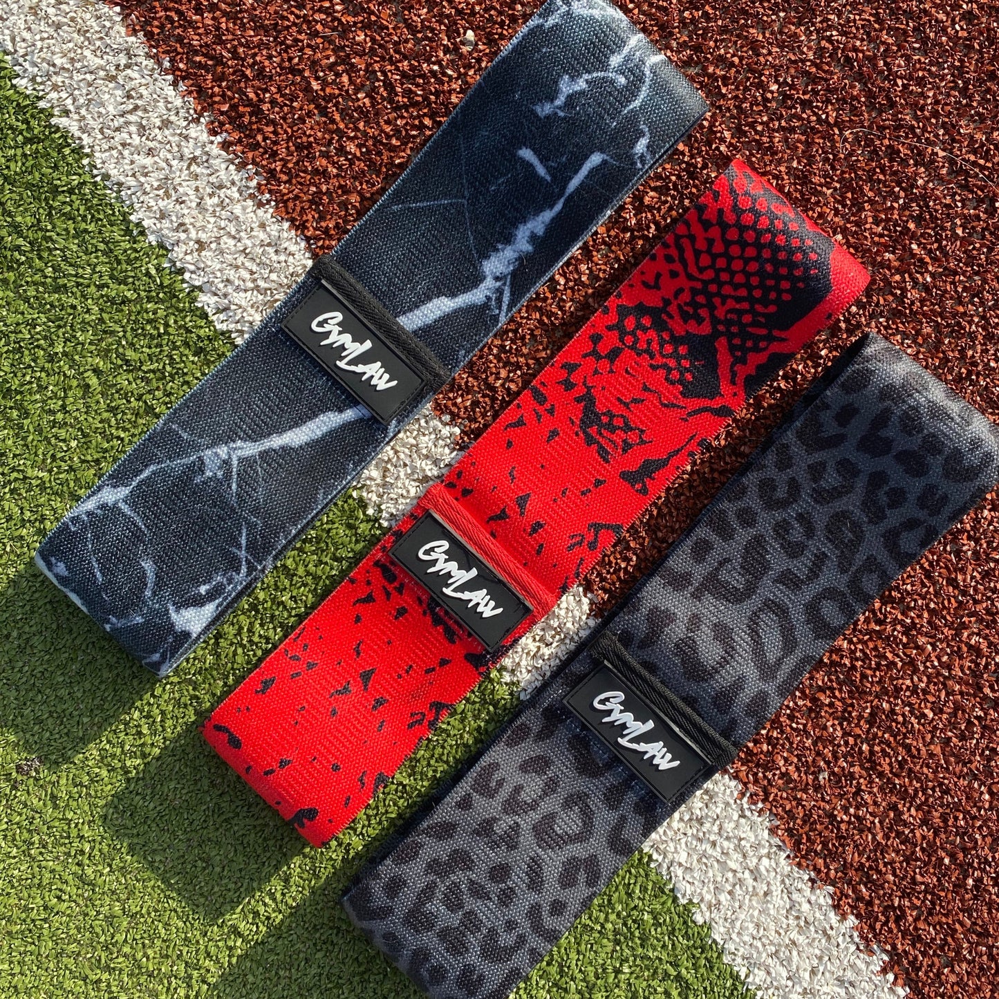 Black Leopard Medium Resistance Band